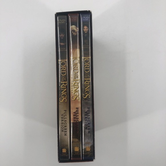 The Lord of the Rings The Motion Picture Trilogy DVD 2004 6-Disc Box Set - Picture 12 of 12